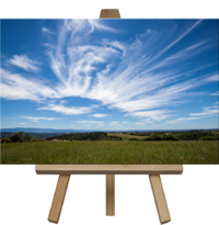 An example of the easel option